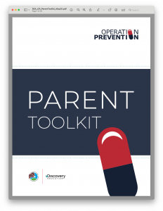 Operation Prevention PARENT TOOLKIT